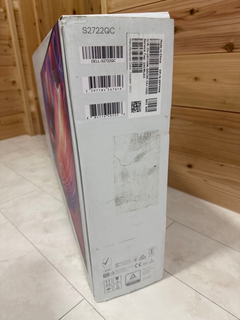 Dell 27 4K UHD USB-C Monitor S2722QC 美品
