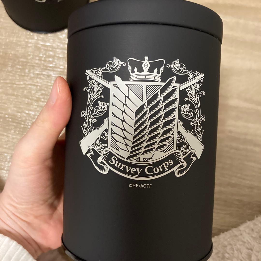 【匿名配送】進撃の巨人のキャニスターセット