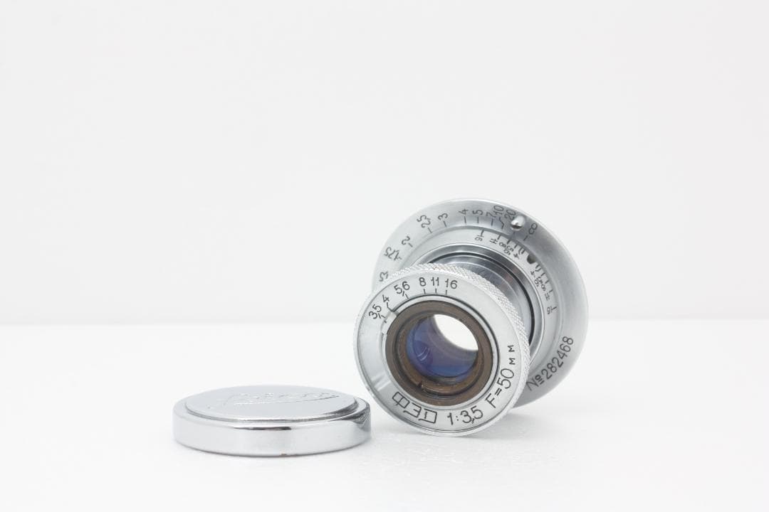 FED INDUSTAR-10 50mm/f3.5 完動品 #347c
