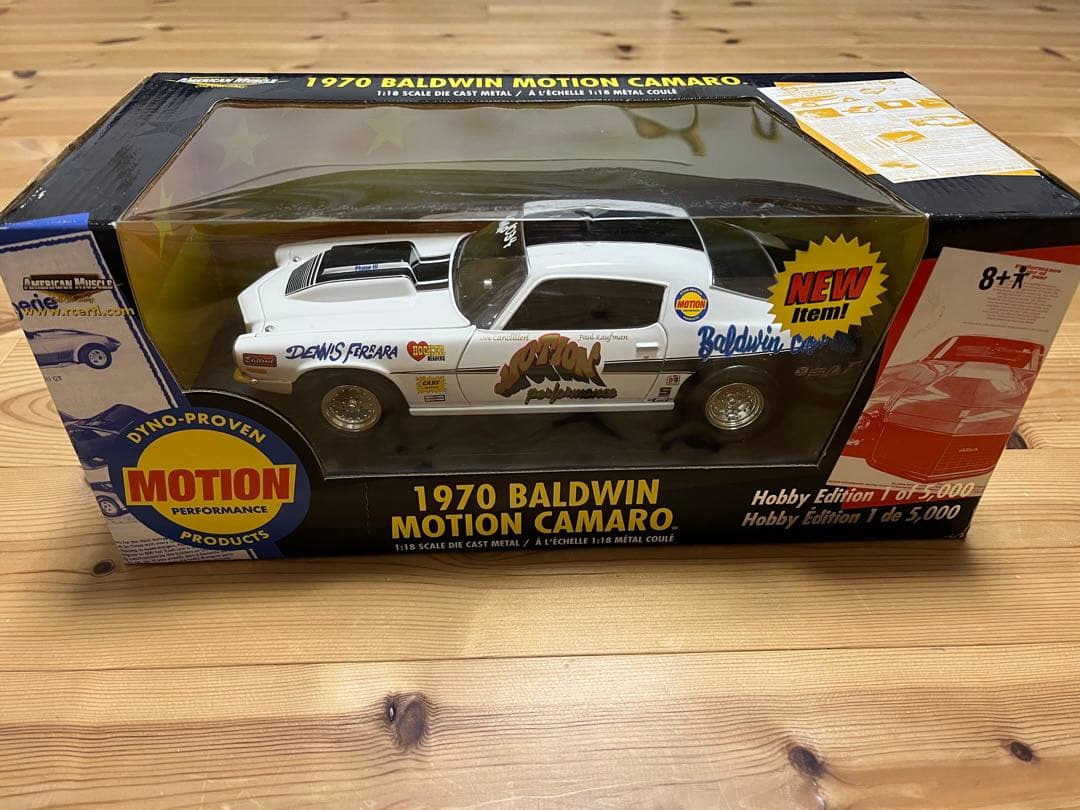 ERTL アーテル　1/18 1971 カマロ　BALDWIN MOTION