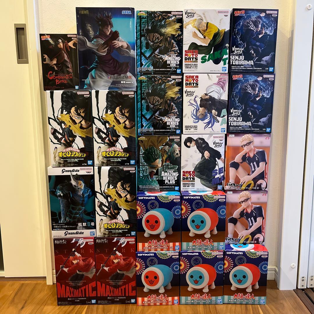 フィギュア まとめ売り ヒロアカ フリーレン 呪術廻戦 ハイキュー NARUTO