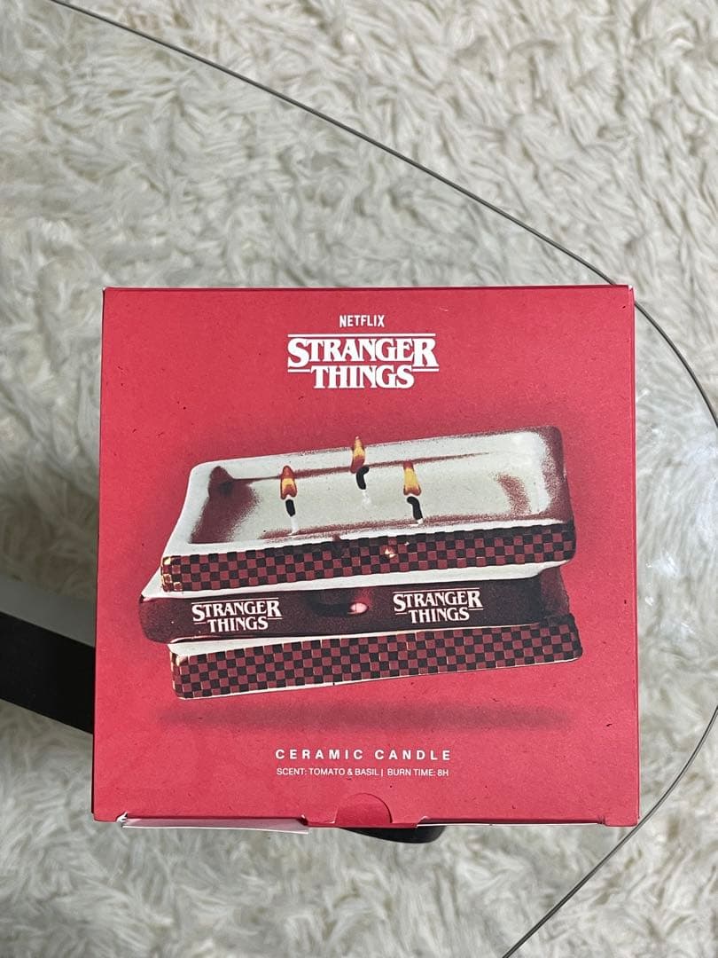 Stranger Things ピザボックス　ストレンジャーシングス　キャンドル