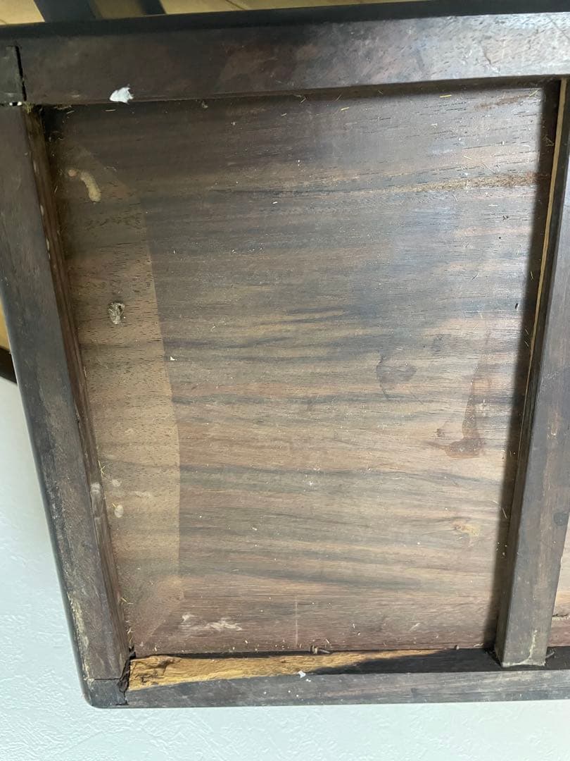 ナ*コ様 木製/漆塗/観音開き/茶箪笥/木工芸/時代/骨董/古美術/茶道/中国/