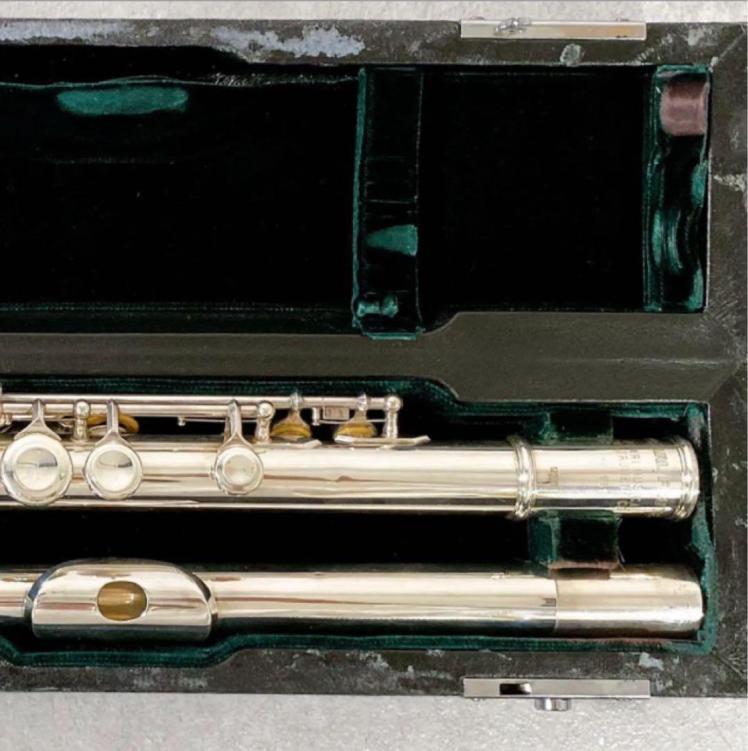 X363 Pearl パール PF-661 フルート 頭部管銀製 Eメカ 楽器