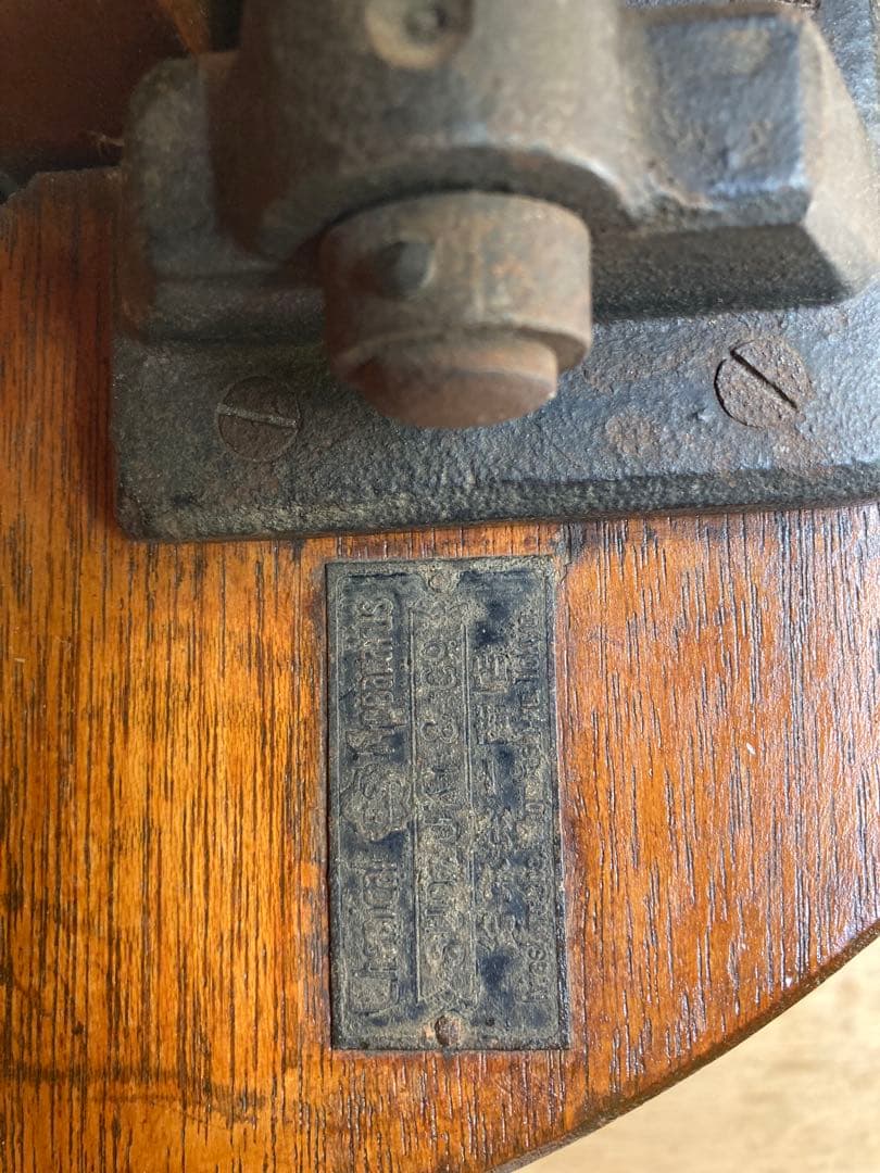 アンティーク昭和初期の測量台