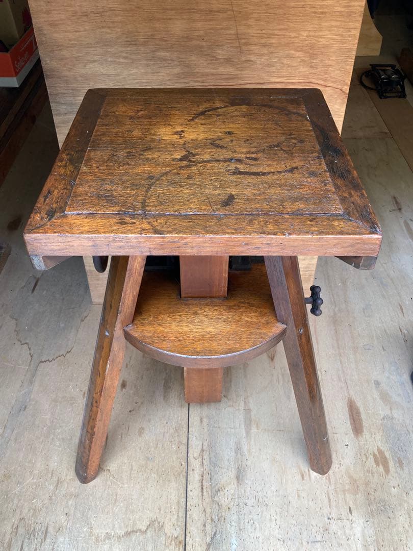 アンティーク昭和初期の測量台