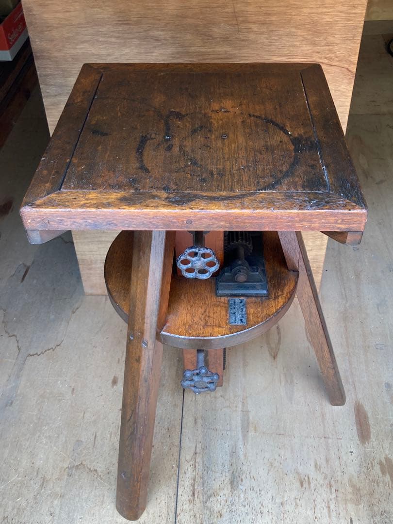 アンティーク昭和初期の測量台