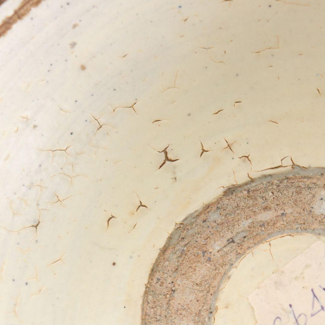 中国 磁州窯絵高麗平鉢 斑点文 茶碗　AT679