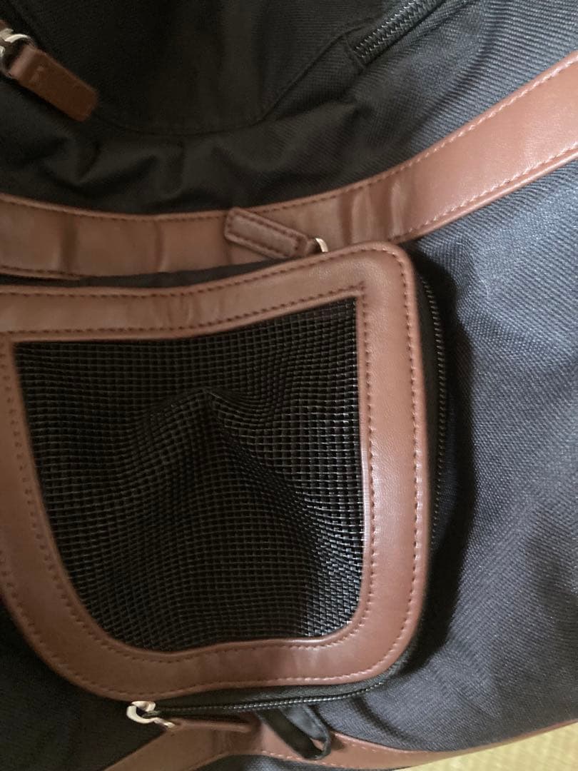 ペットポーター用キャリーバッグ　丸石　マルイシサイクル　ポーチ付き