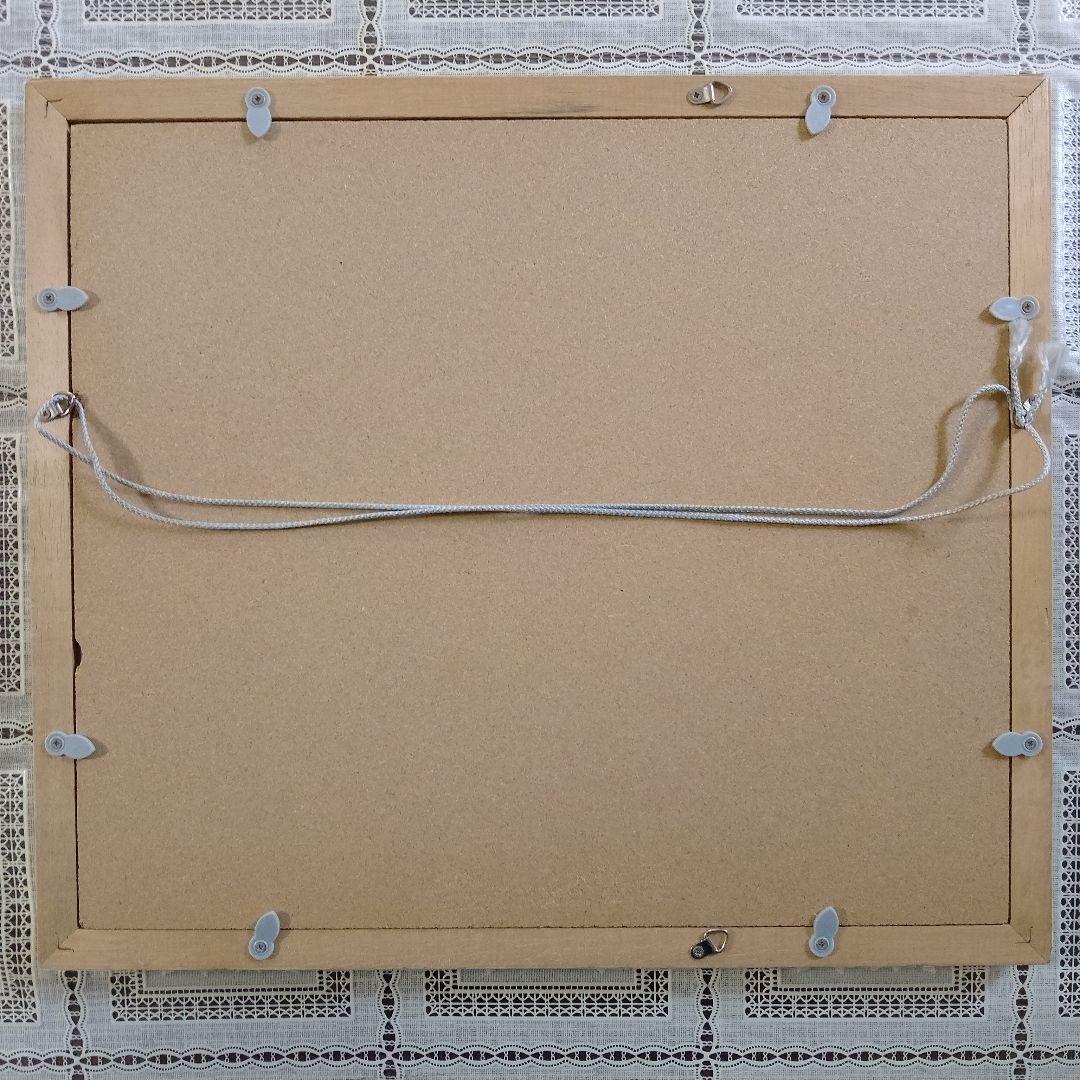 \"木版画\"　北海道の版画家　大本 靖『能取湖のサンゴ草』