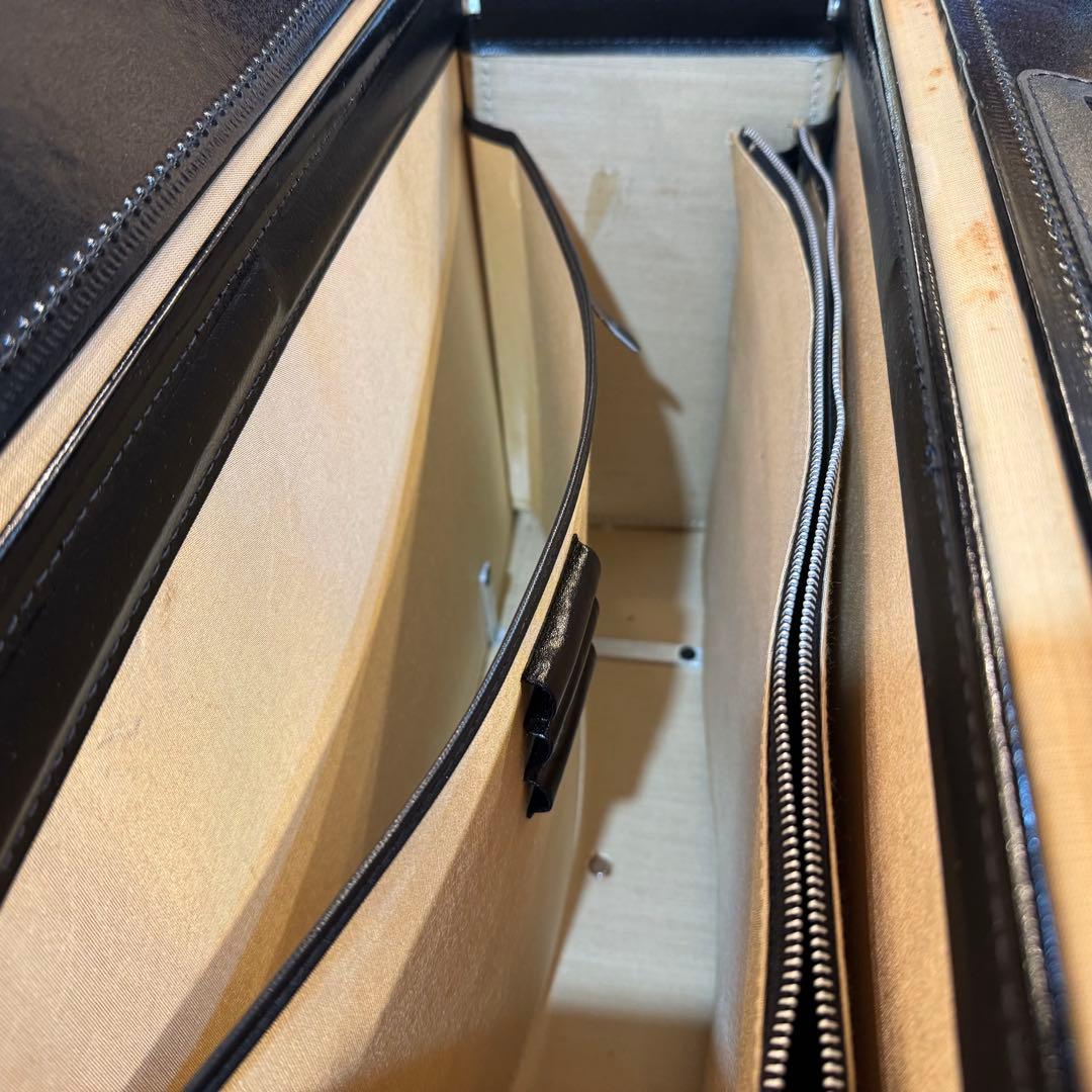 E101◆JAL　日本航空　純正パイロットケース　鞄　フライトバッグ　美品