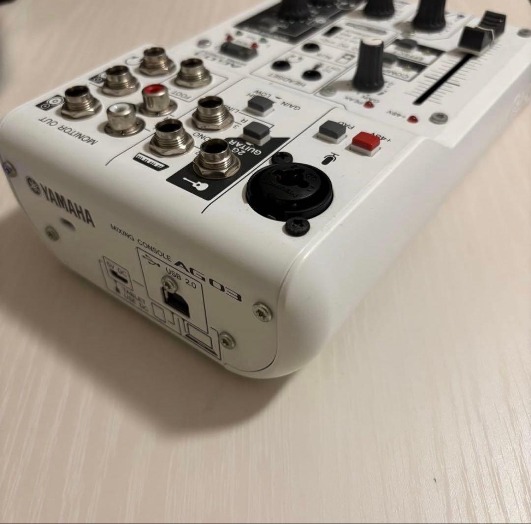 【急ぎで購入求む】YAMAHA AG03 オーディオインターフェース