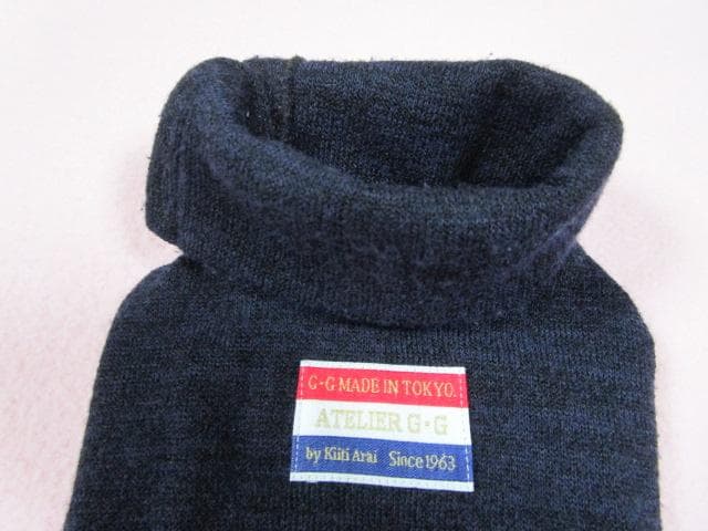 す*.様 Ateliergg アトリエジジ　1ハーフ　メランジニット・オープンタ