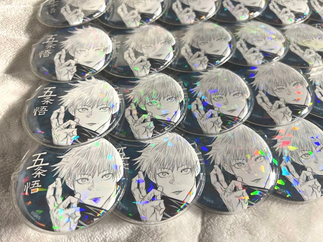 呪術廻戦　五条悟　缶バッジ　24点セット