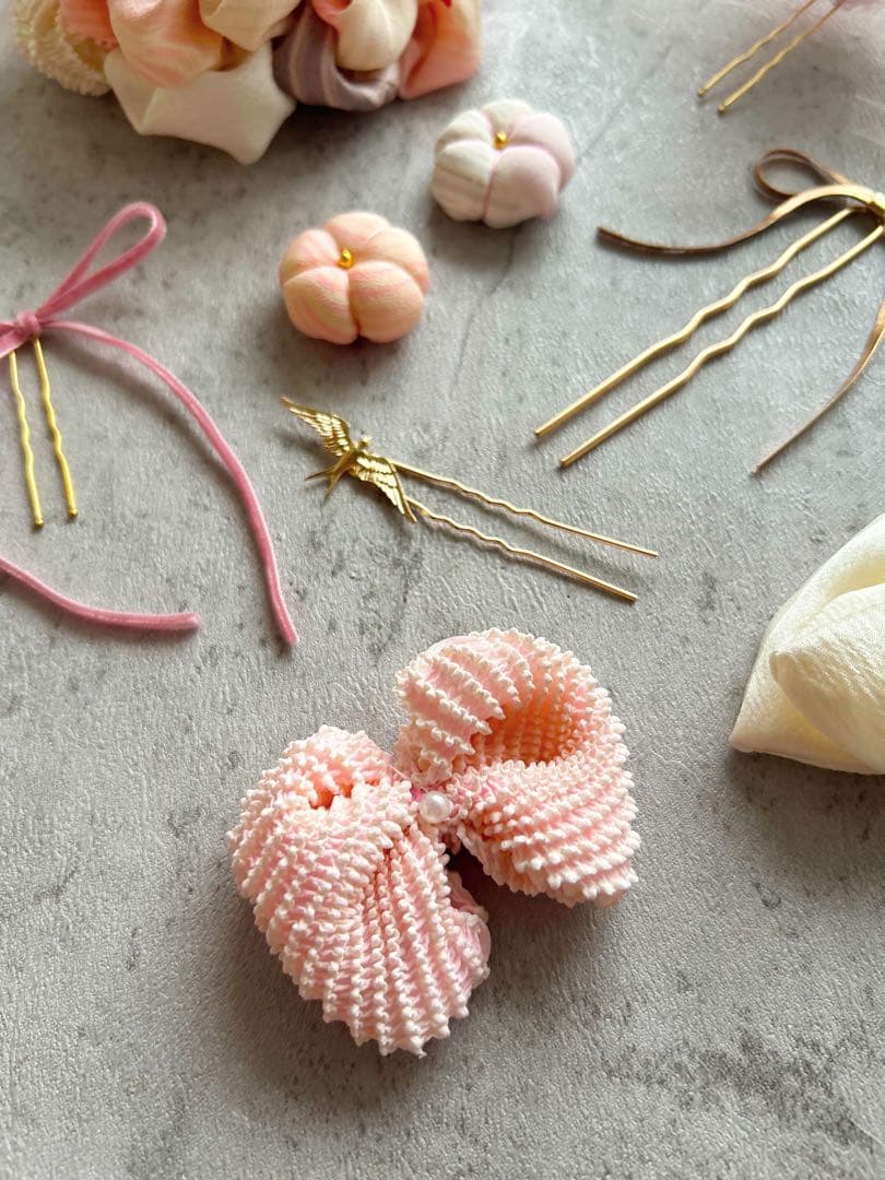 YURI様order♡ 七五三髪飾り　ヘッドドレス