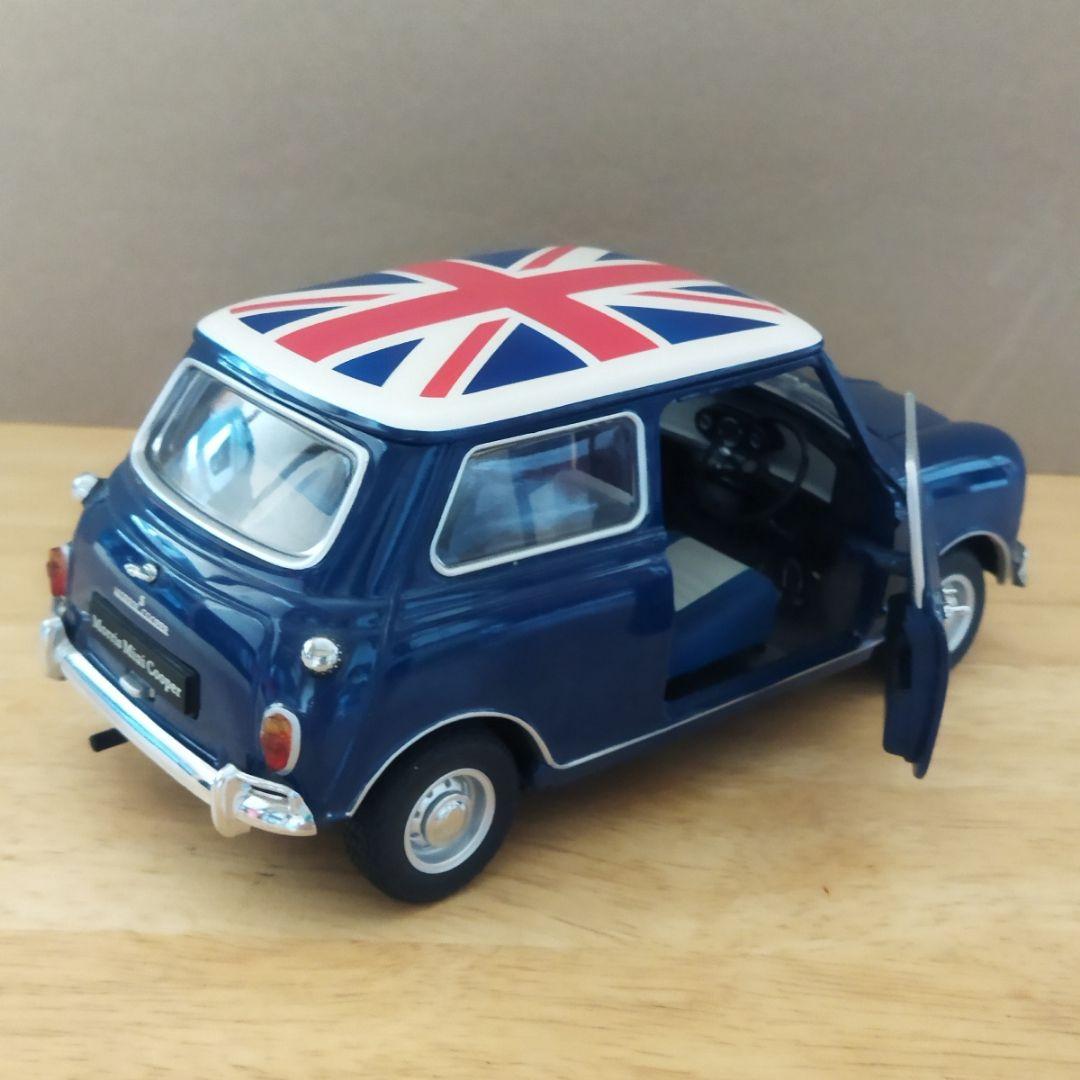 京商 Morris Mini Cooper S Mk-1 ユニオンジャックルーフ