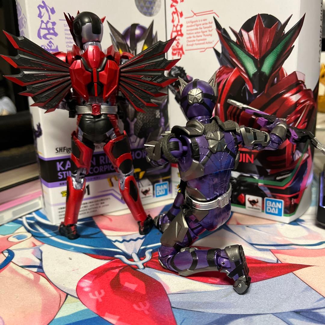 S.H.Figuarts 滅シューティングスコーピオン＆迅バーニングファルコン