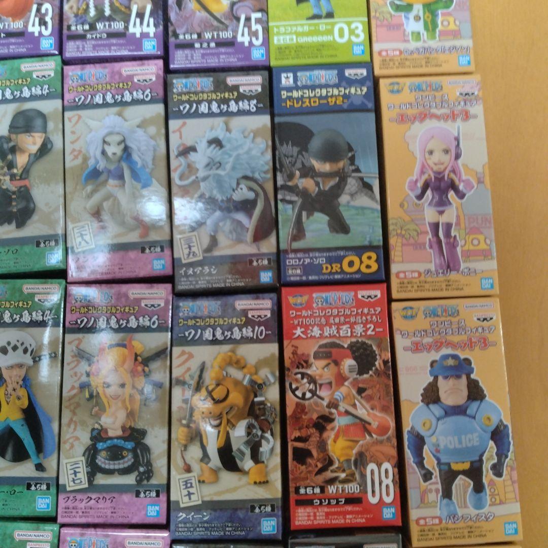 ワンピース ワールドコレクタブルフィギュア　65体セット