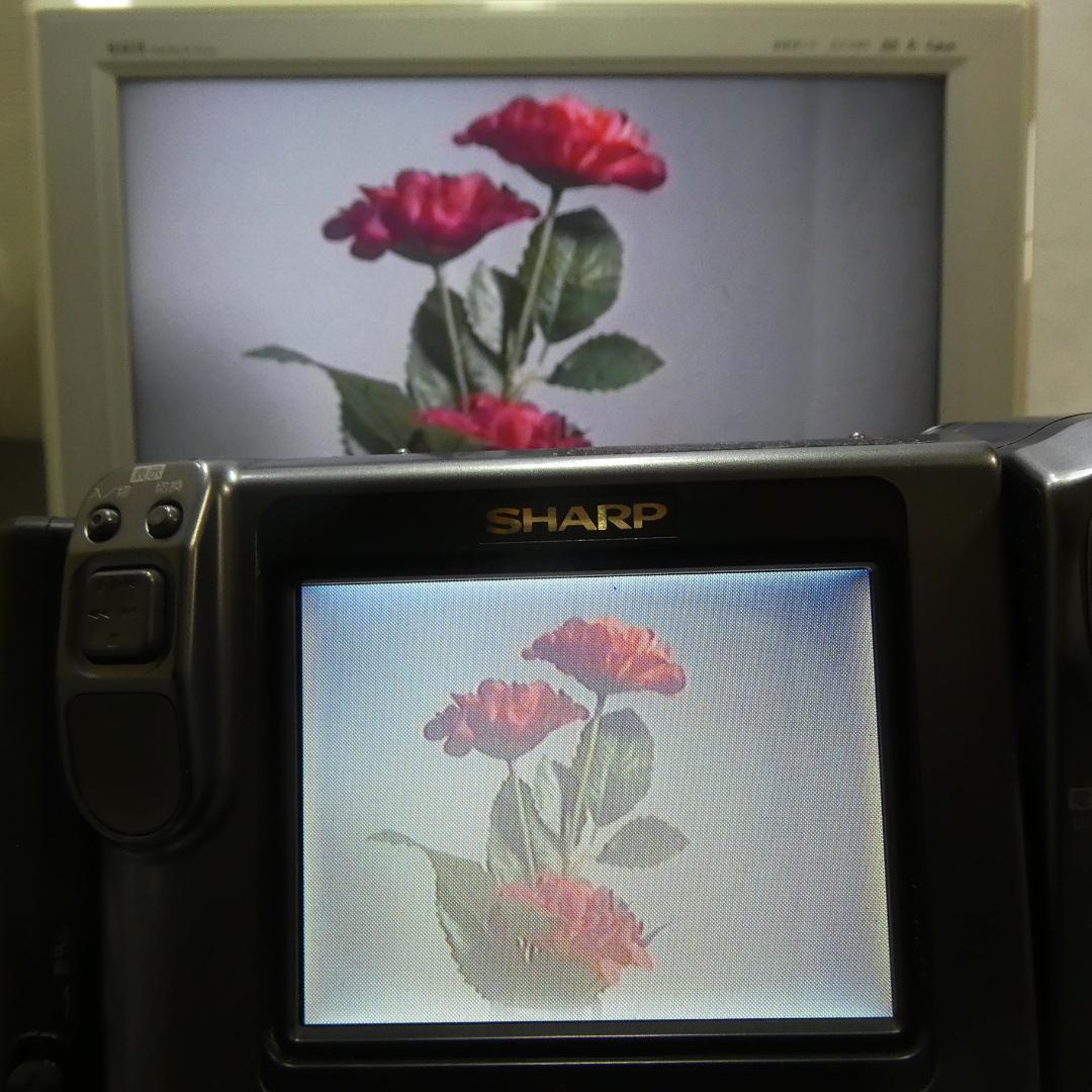 動作良好　VideoHi8 シャープVL-HL55 8ミリビデオカメラDVD化に