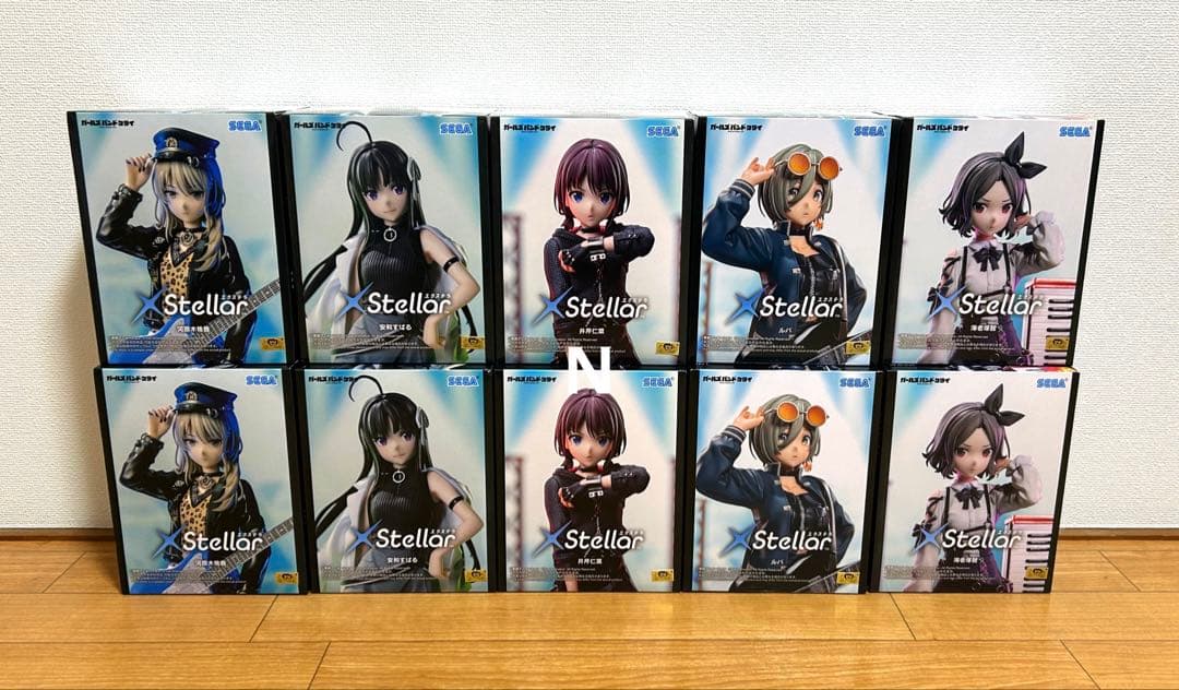 ガールズバンドクライ XStellar エクステラ　フィギュア　計10個セット！