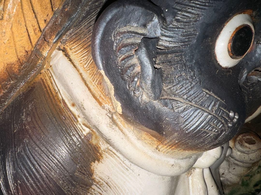 特大 65cm 信楽焼 たぬき 置物 福 狸 22号 タヌキ 縁起 開運