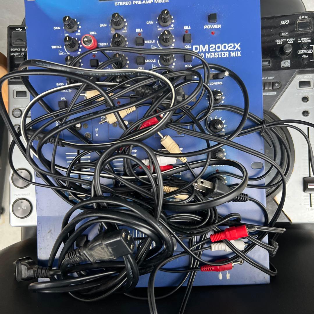 Pioneer CDJ-400 Numark DM2002Xプロマスターミキサー