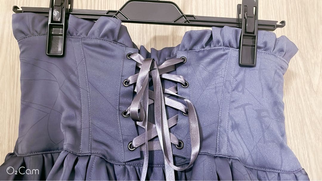 BABY パイレーツ 蜘蛛の巣おばけスカート ゴスロリ グレー