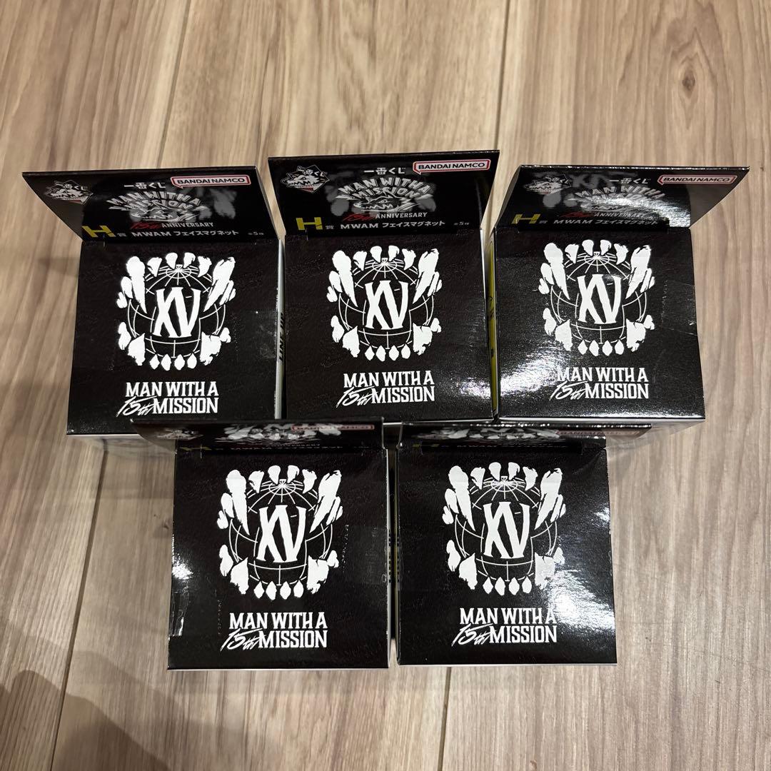 １０時まで限定MAN WITH A MISSION 一番くじ　フェイスマグネット
