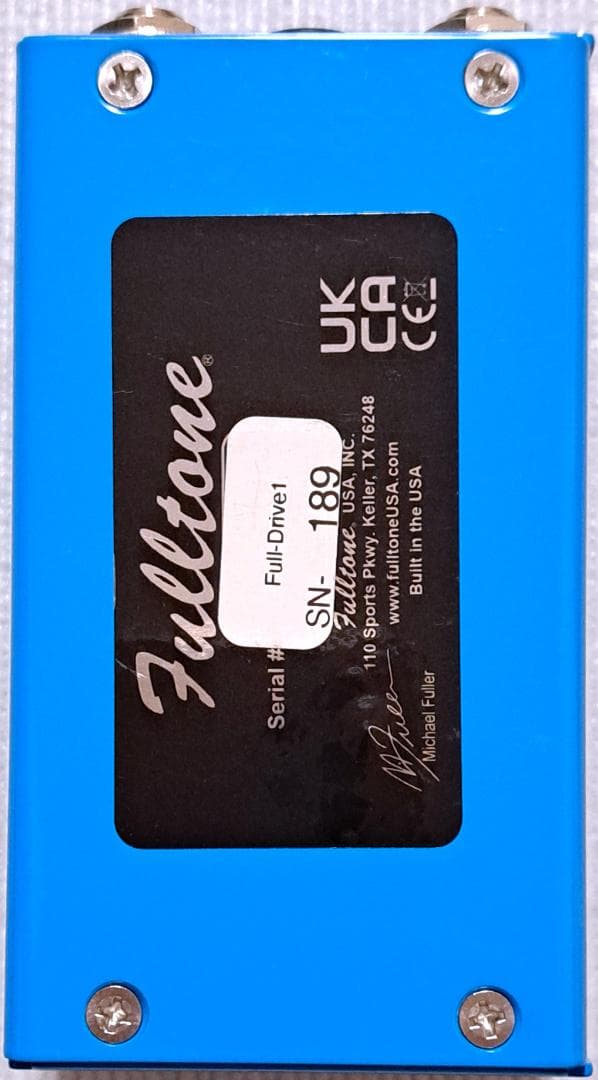 ■Fulltone FULL-DRIVE 1 美品 フルトーン フルドライブ