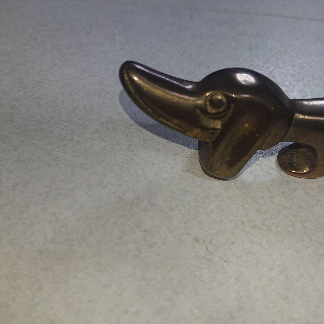 ビンテージ 犬 銅製 ドイツ 置物 インテリア 工芸品 美術品