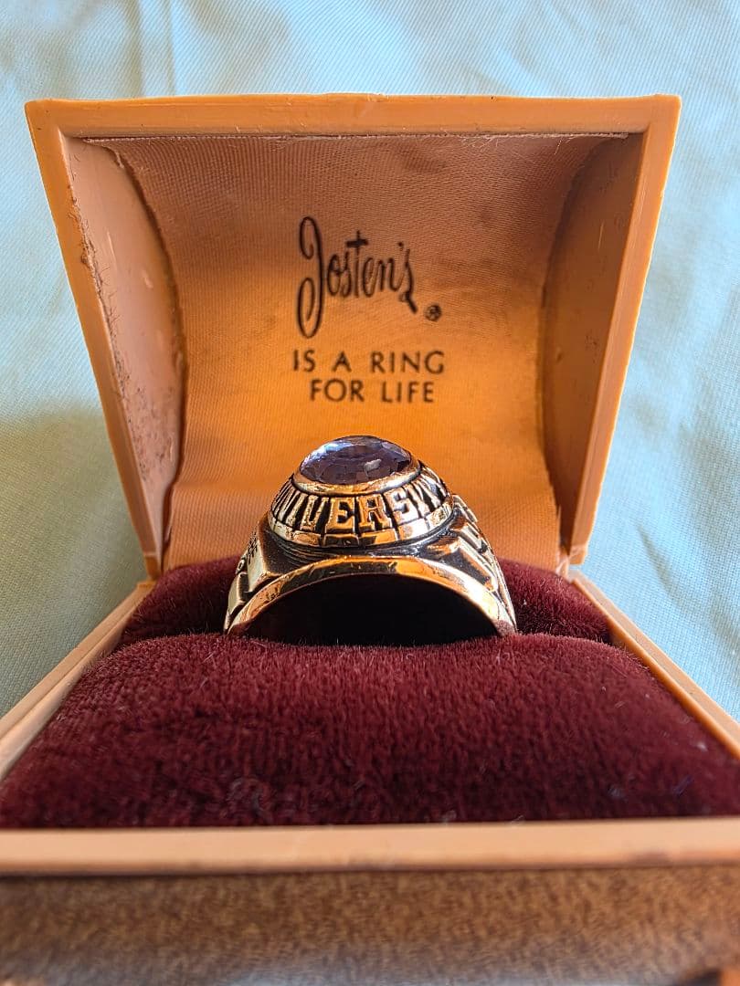 10K　LTM　セット売り　カレッジリング　JOSTENS　ジャスティン　10金