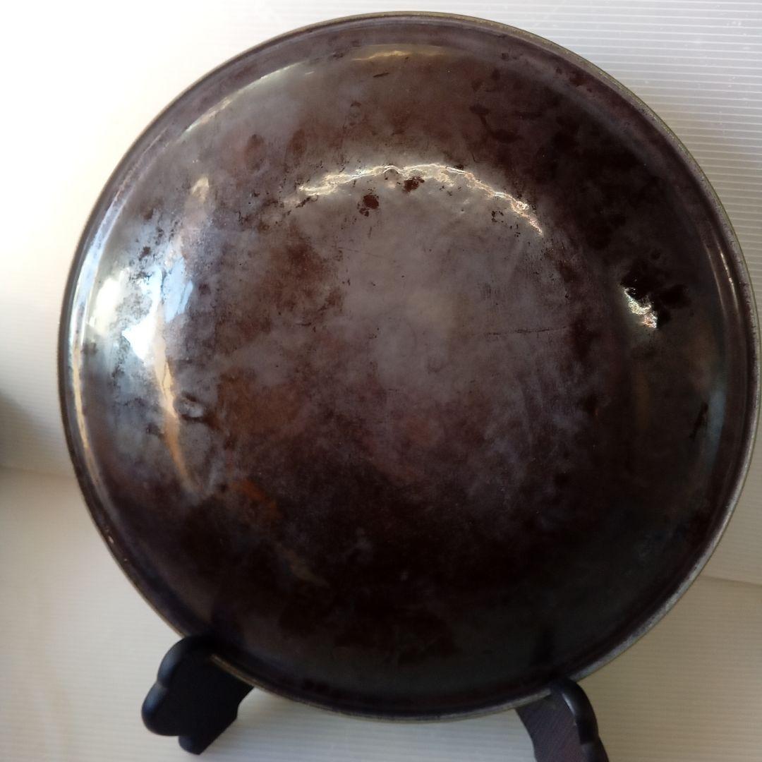 直径44cm 七宝焼き牡丹 飾皿