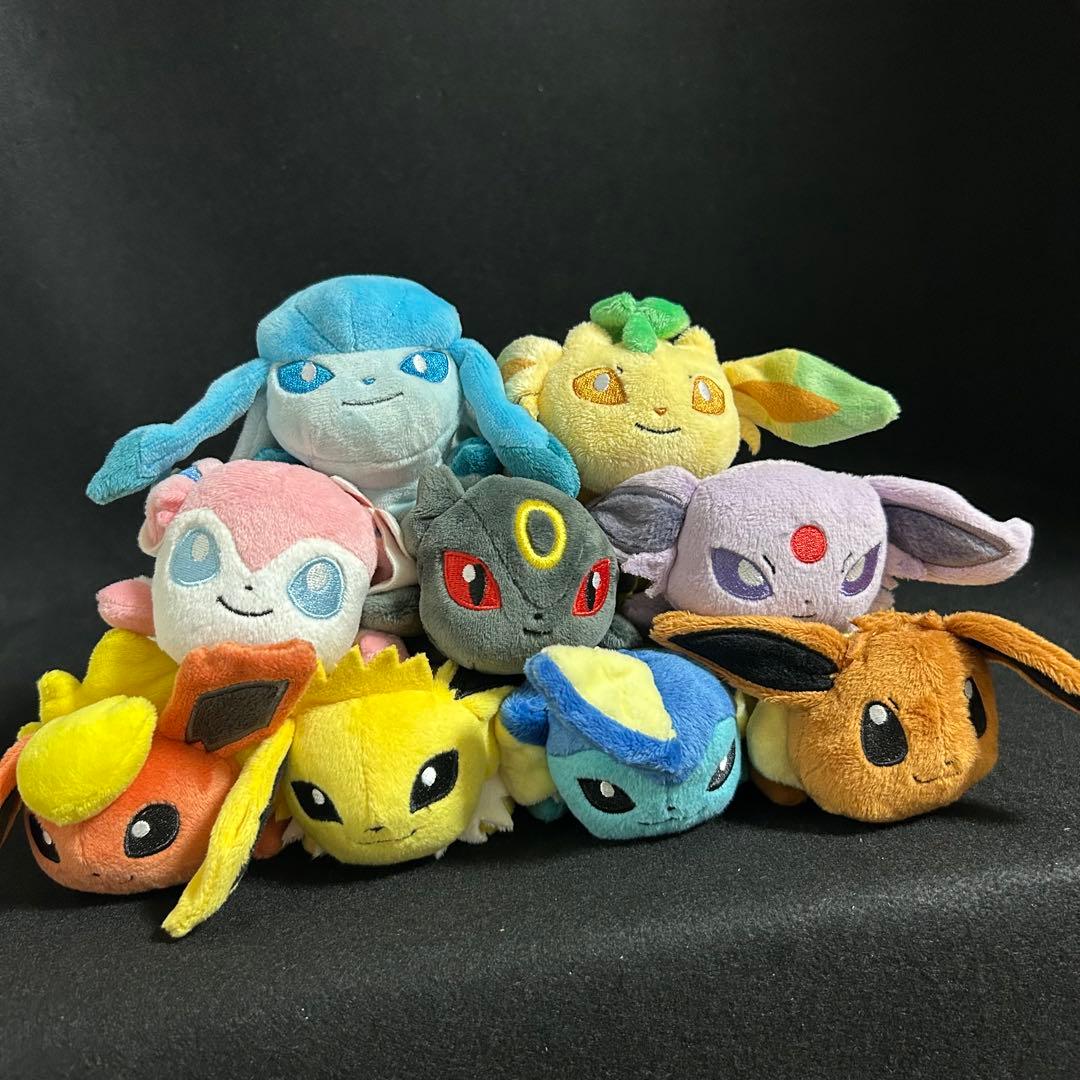 ポケットモンスター ポケモンセンター くったりぬいぐるみ　ブイズ ブラッキー