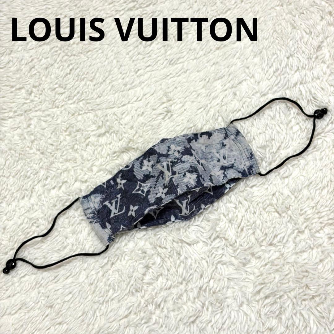 LOUIS VUITTON 良品✨ルイヴィトン モノグラムタペストリー マスク