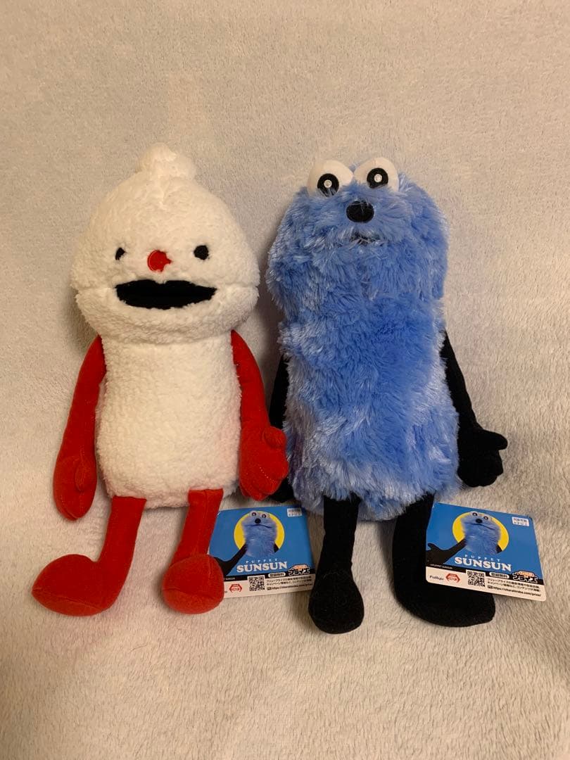 匿名配送　スンスン　ノンノン　おすわりBIGぬいぐるみ　2点セット