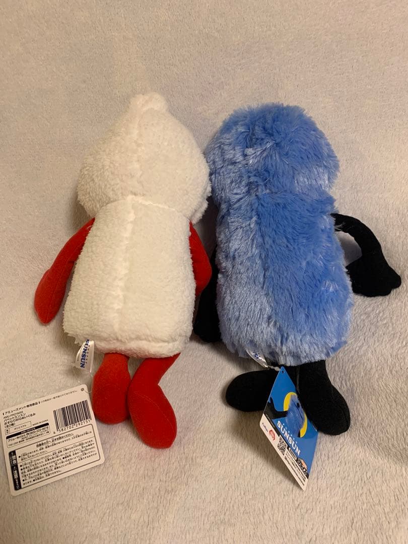 匿名配送　スンスン　ノンノン　おすわりBIGぬいぐるみ　2点セット