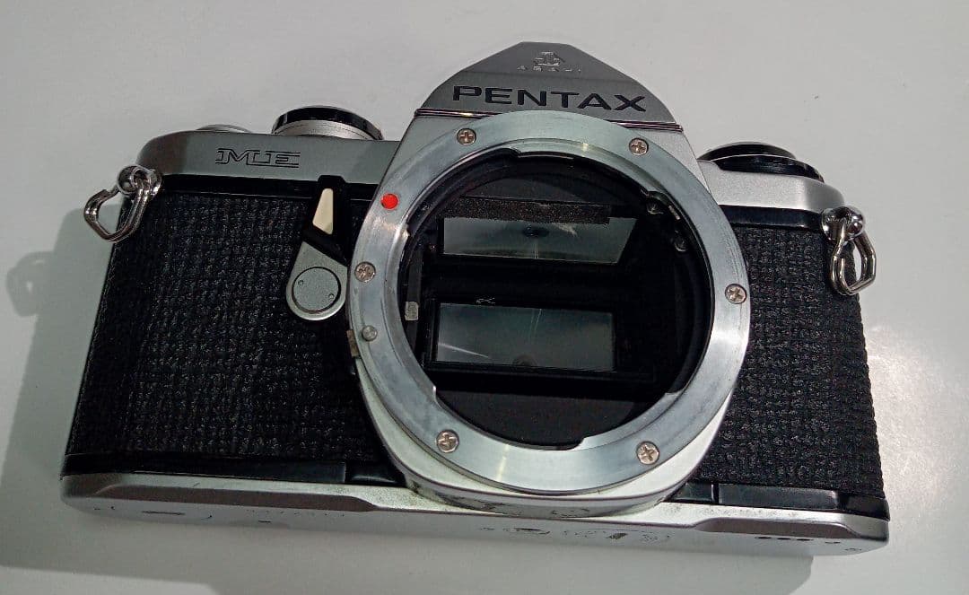 329 アサヒ　PENTAX　ペンタックスME シルバー　一眼レフカメラ
