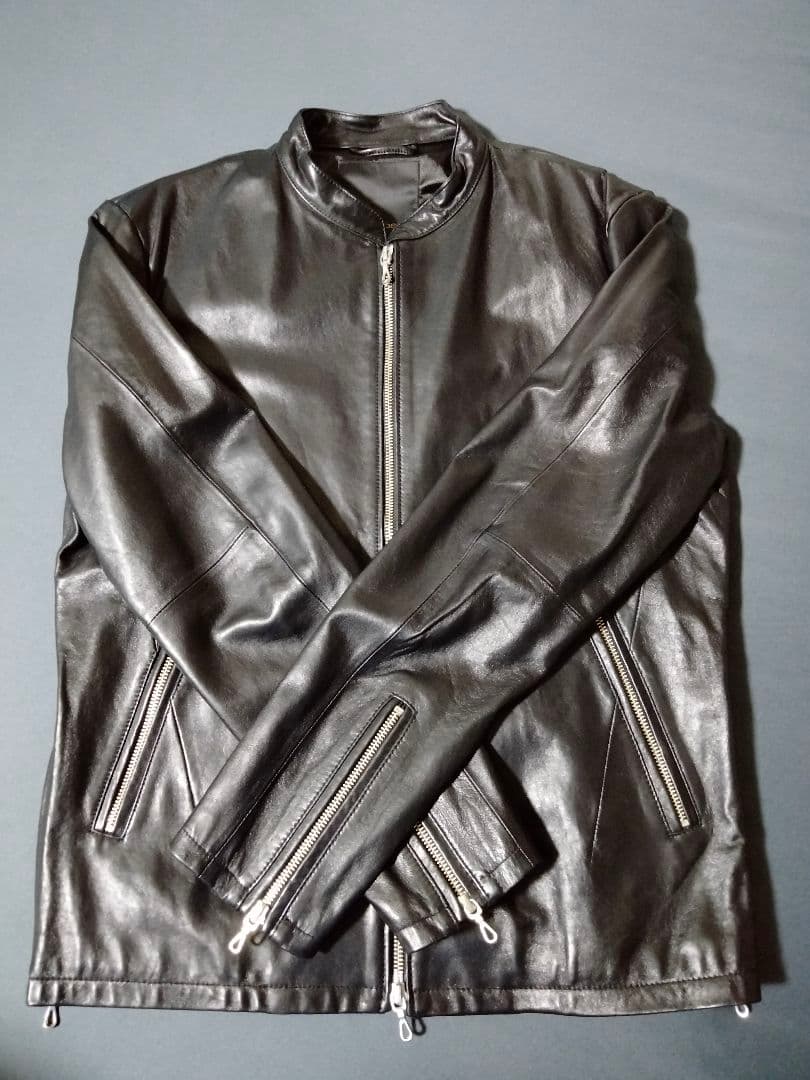 極美品 JACKROSE ‪‪ レザージャケット ラムレザー 羊革