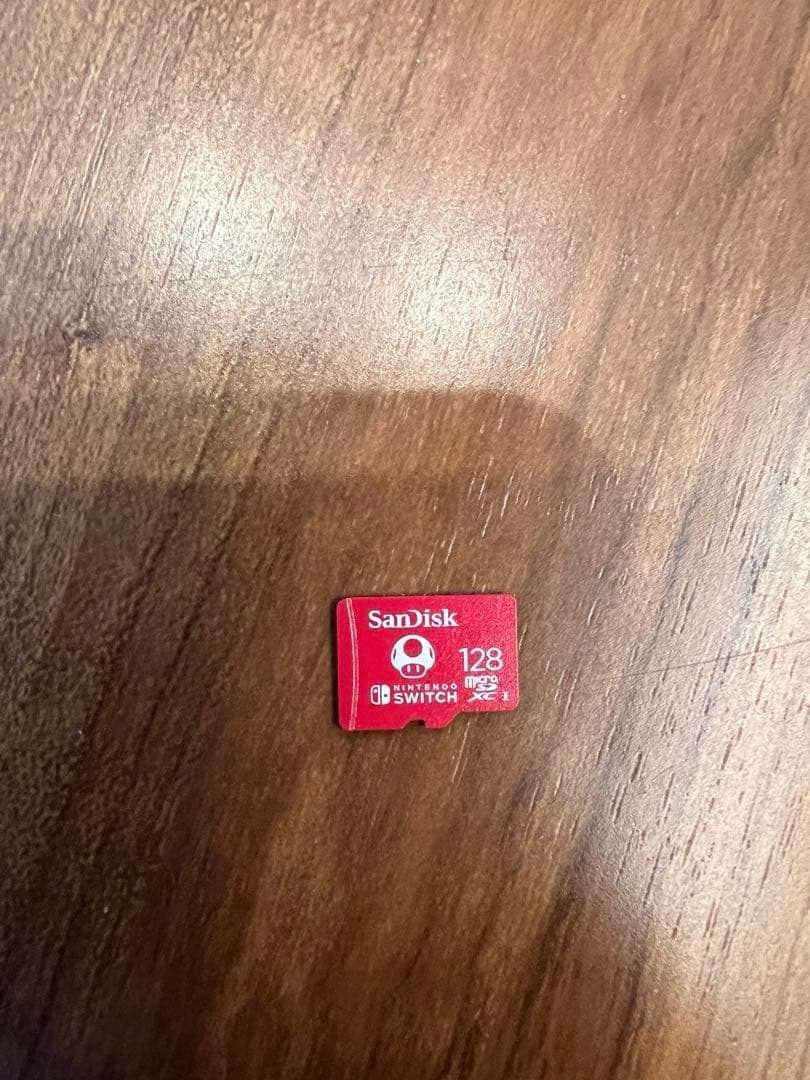 Nintendo Switch 本体 青/赤 128Gのマイクロsd付属