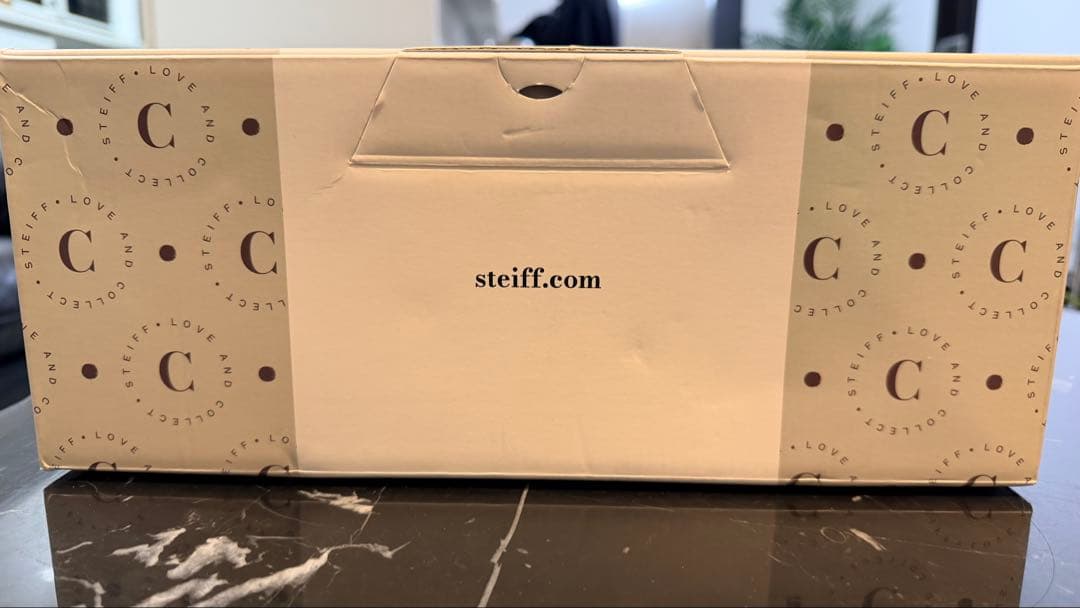 Steiff シュタイフ 鬼滅の刃 コラボテディベア　煉獄杏寿郎