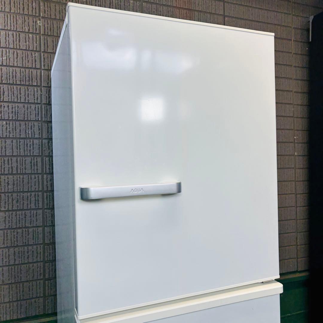 AQUA 272L 冷蔵庫 ロータイプ 人気モデル ホワイト【地域限定配送無料】