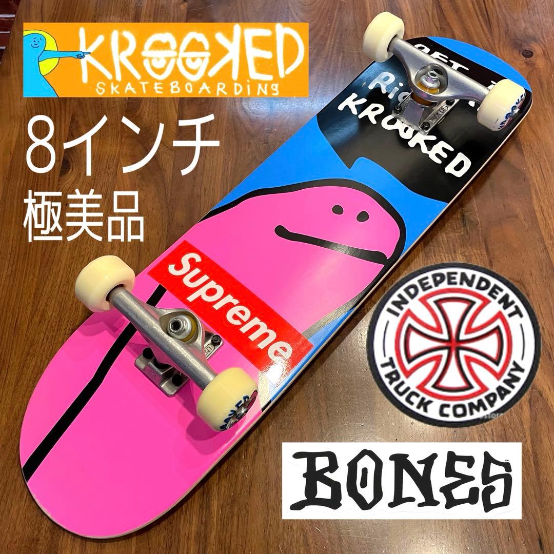 スケボー　スケートボード　コンプリート　インディペンデント　8インチ　極美品
