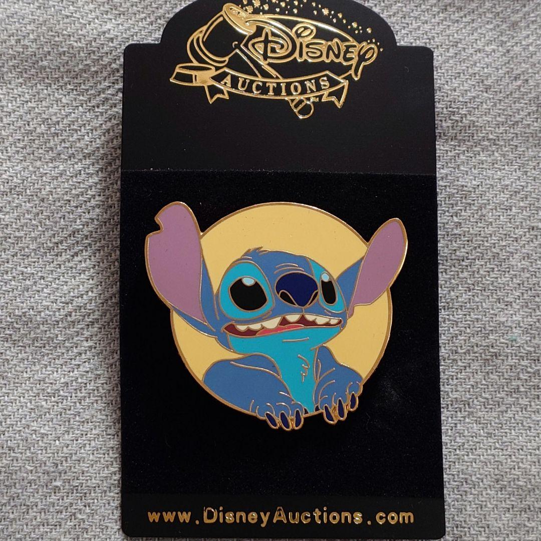 【レア】スティッチ ヒップバッグとピンバッジセット