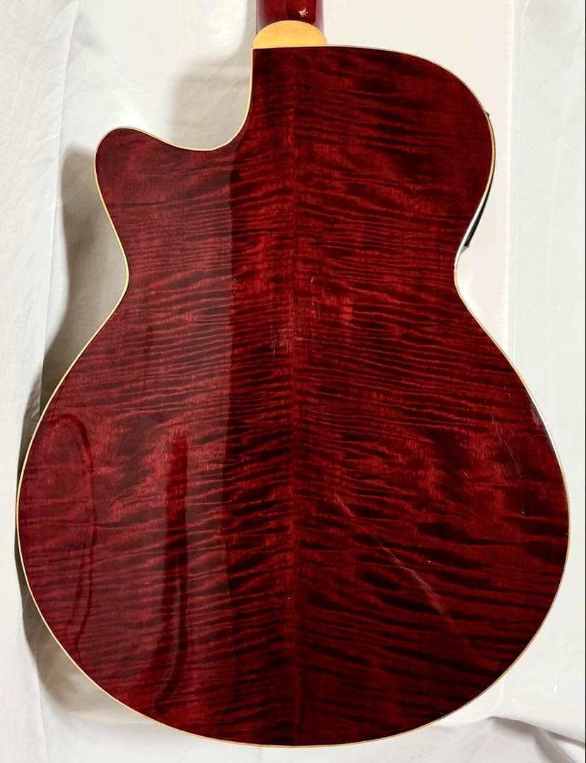 新品弦張替済　Zenn エレアコ ZF33CE fホール グローバーペグ美品