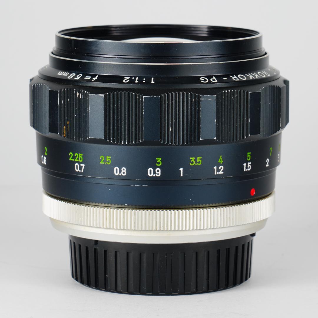 鷹の目の名玉　ミノルタ MC ROKKOR-PG 58mm F1.2 186