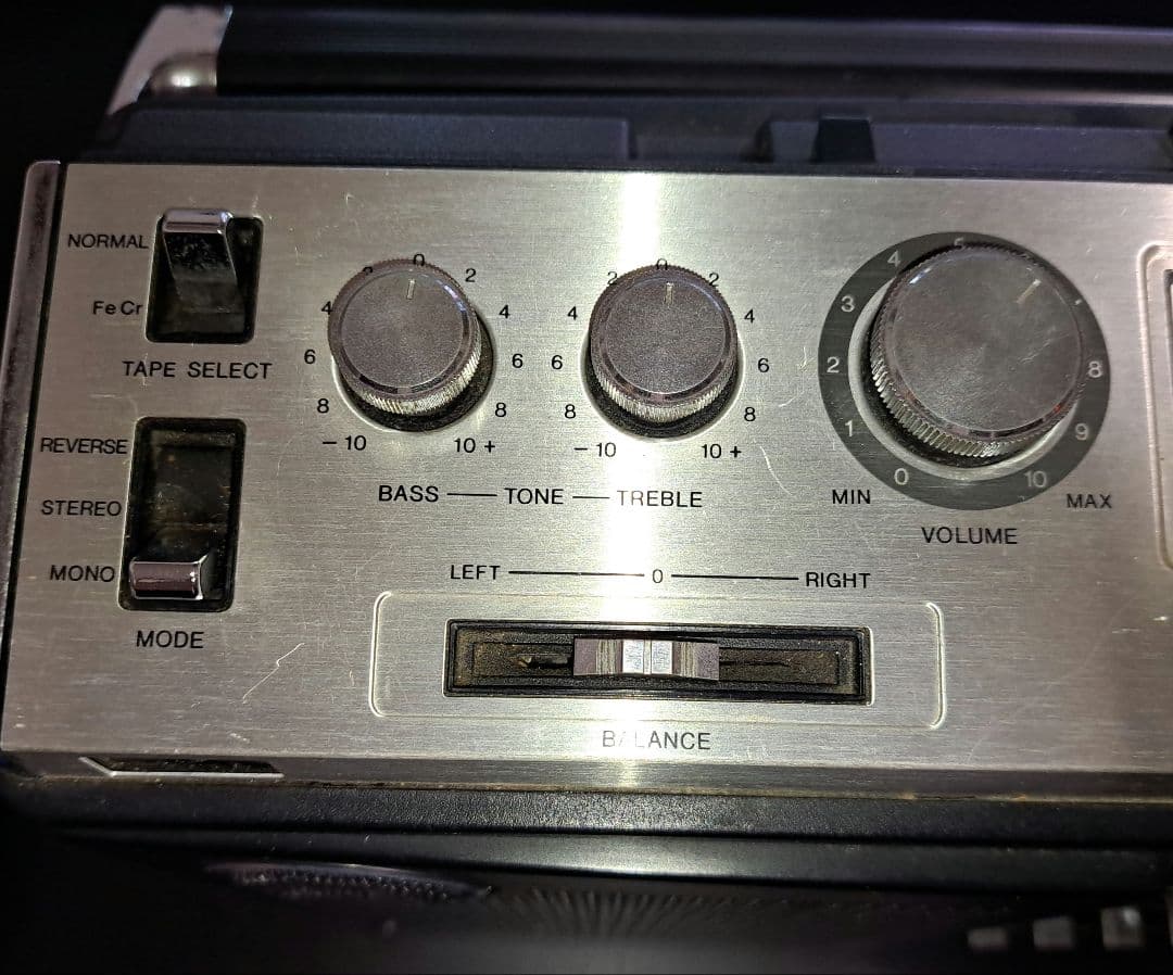SONY CF-6500 ラジカセ FM/AMラジオ動作確認済アンテナ破損レトロ