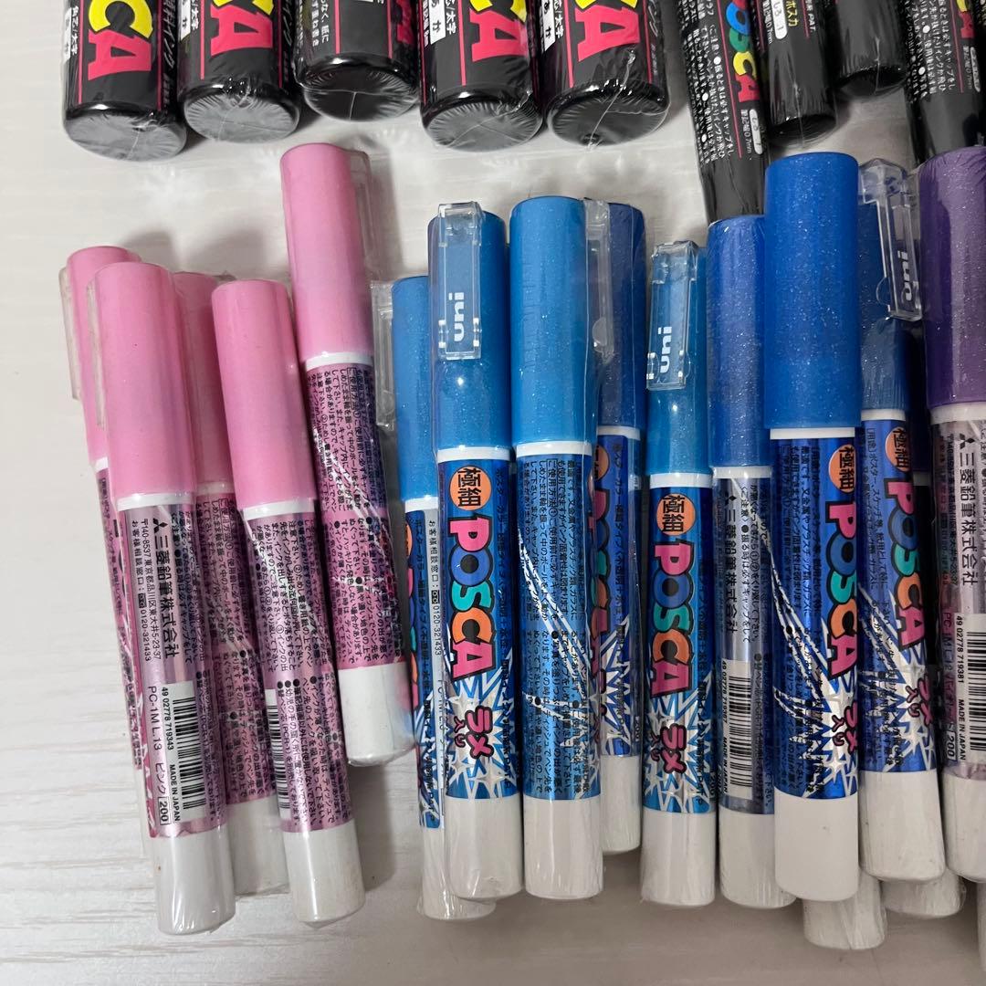 【新品未開封】フィルム付き POSCA ポスカ 約100本
