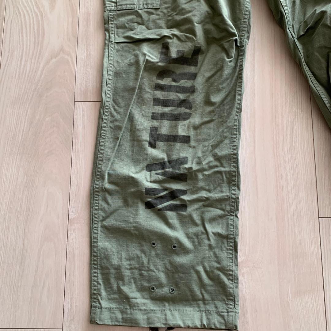 寺門ジモン/ネイチャージモン　ミリタリーカーゴパンツ　GODWIND別注/日本製