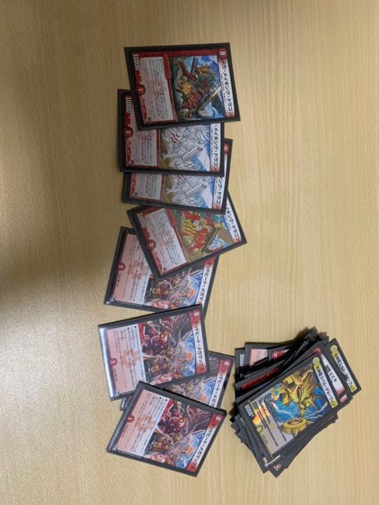 デュエマ引退品　デッキ6個　作りかけ1個