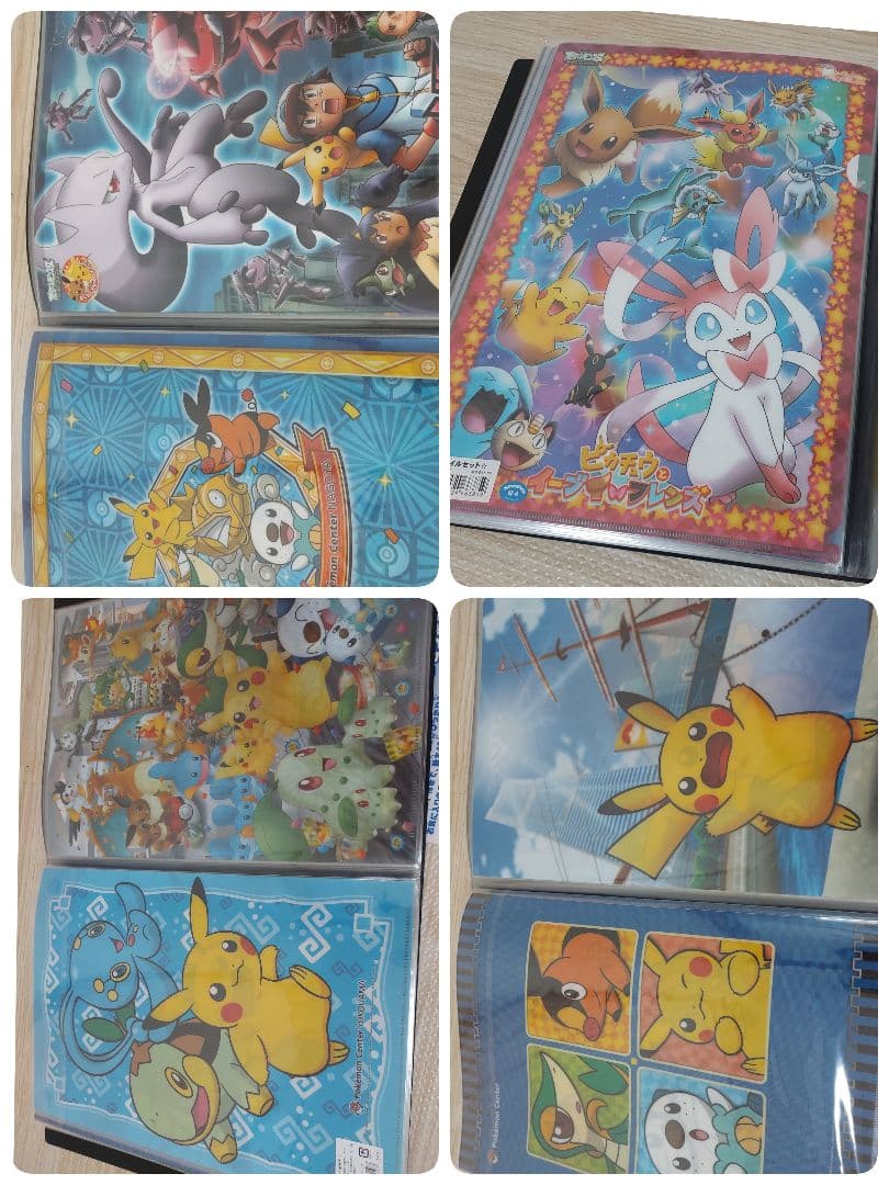 ポケモンセンターオリジナルA4サイズ クリアファイル コレクションホルダー